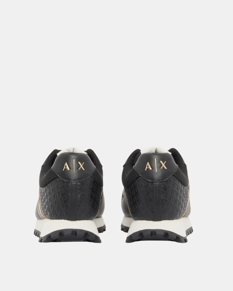 Ténis baixos para mulher ARMANI EXCHANGE Preto XW002795 AF23061