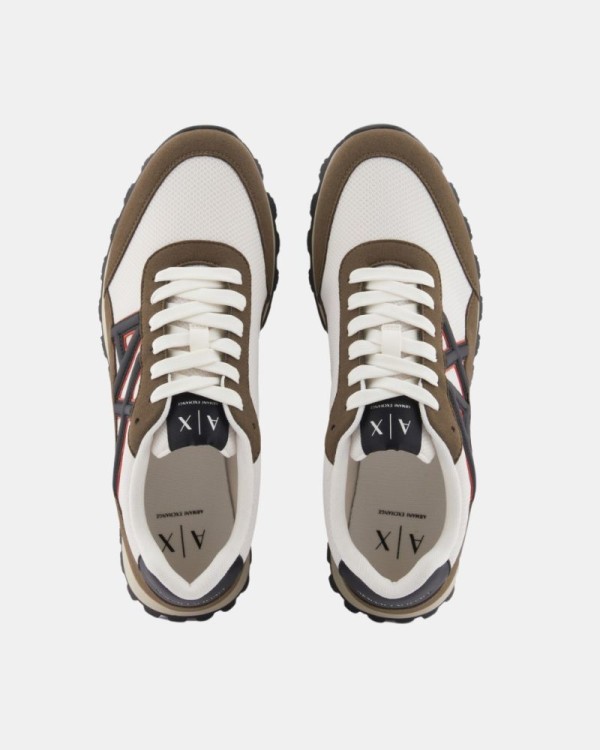 Ténis baixos para homem ARMANI EXCHANGE Castanho XM001960 AF19388