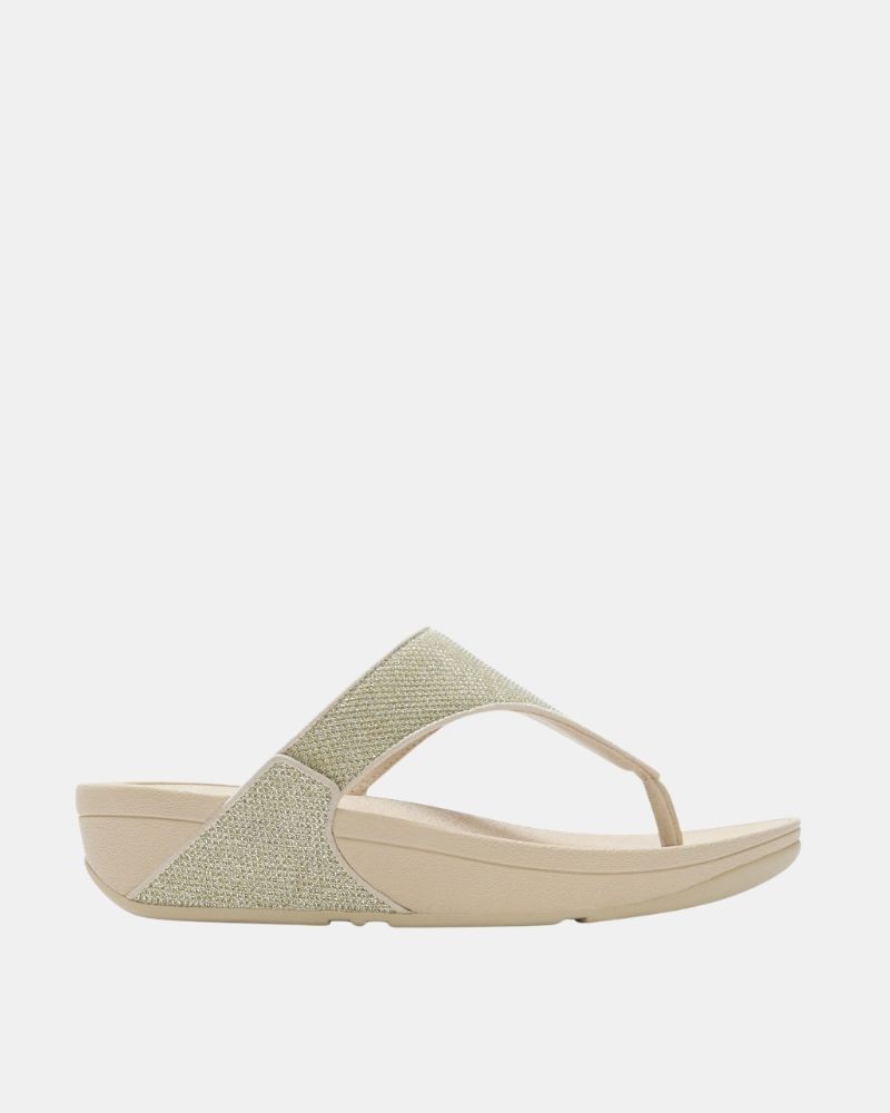 Sandálias de dedo para mulher FITFLOP Ouro A4Z 675