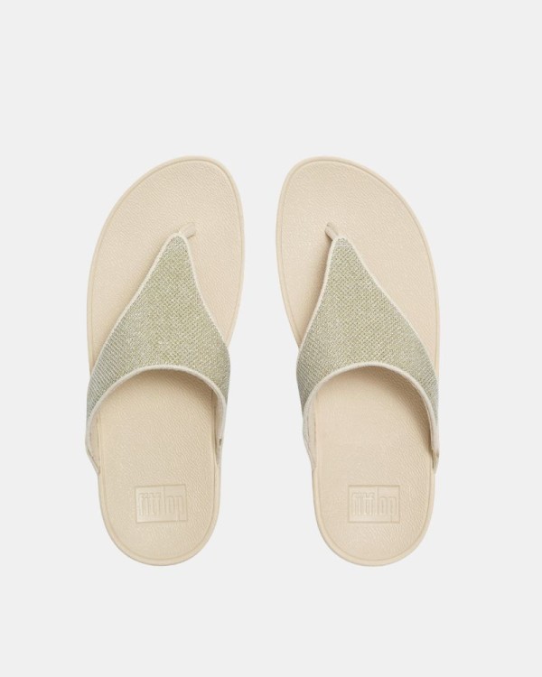 Sandálias de dedo para mulher FITFLOP Ouro A4Z 675