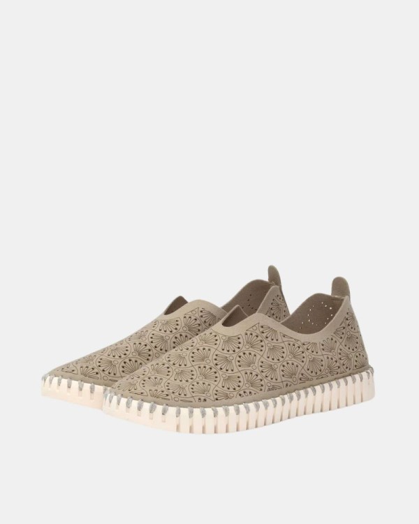 Zapatos Bajos Mujer Ilse Jacobsen Gris TULIP 3485