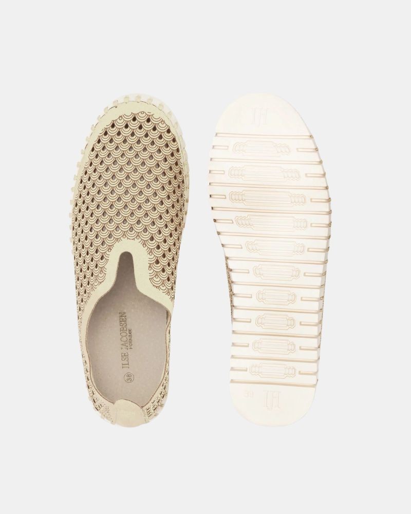 Zapatos Bajos Mujer Ilse Jacobsen Beige TULIP 3275