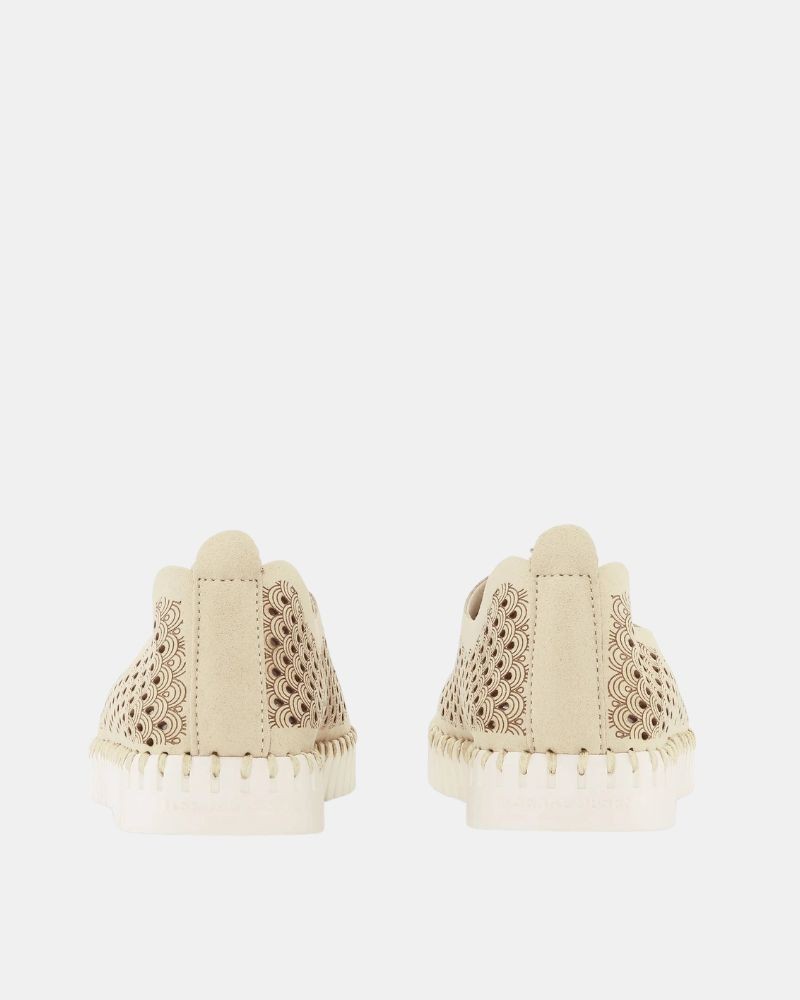 Zapatos Bajos Mujer Ilse Jacobsen Beige TULIP 3275