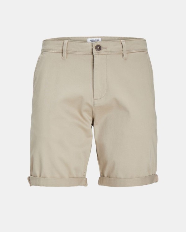 Pantalones Bermudas Hombre JACK AND JONES Beige 12165604 BOWIE