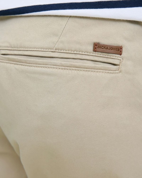 Pantalones Bermudas Hombre JACK AND JONES Beige 12165604 BOWIE