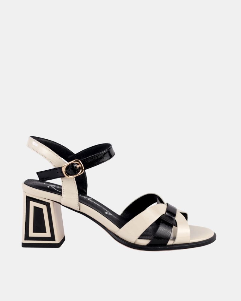 Sandalias Altas Fiesta Abiertas Mujer RockAway Negro 84621