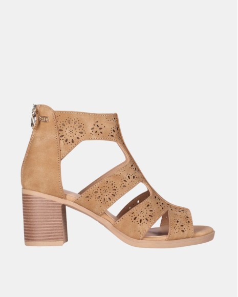 Sandalias Abiertas Mujer CHIKA 10 Marrón ROSALINDA 07