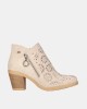 Botines Bajos Mujer CHIKA 10 Beige TONIA 18
