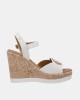 Sandalias Abiertas Mujer REPO Blanco 52242