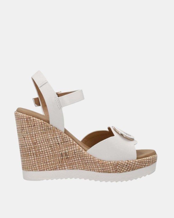 Sandalias Abiertas Mujer REPO Blanco 52242