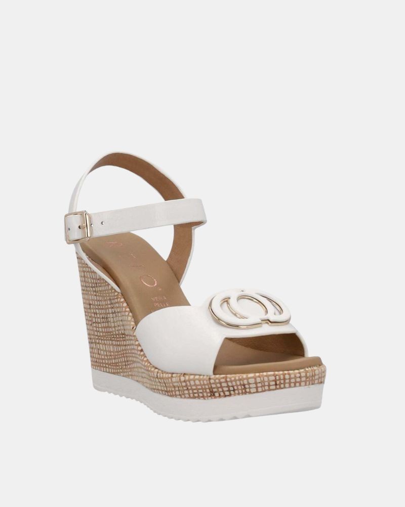 Sandalias Abiertas Mujer REPO Blanco 52242