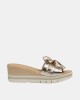 Sandalias Abiertas Mujer REPO Oro 83145