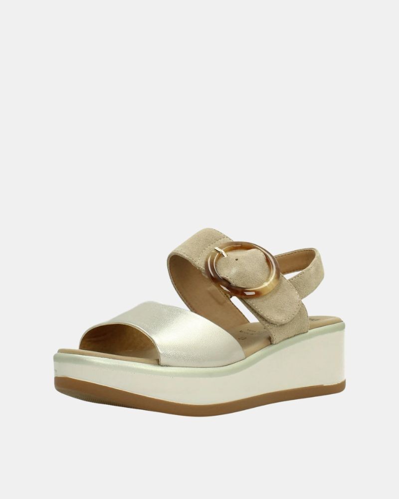 Sandalias Abiertas Mujer REPO Taupe 83269