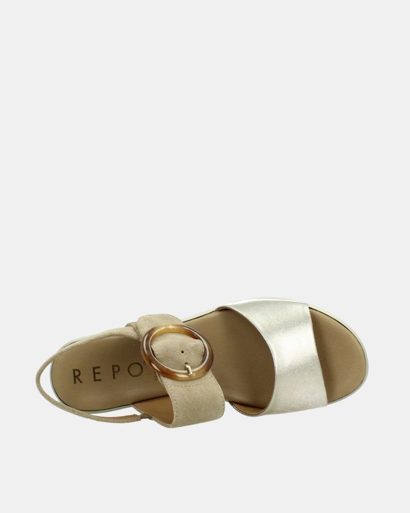 Sandalias Abiertas Mujer REPO Taupe 83269