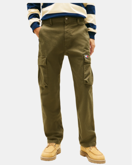  Pantalones Largos Hombre TOMMY HILFIGER Verde DM0DM22403GY1