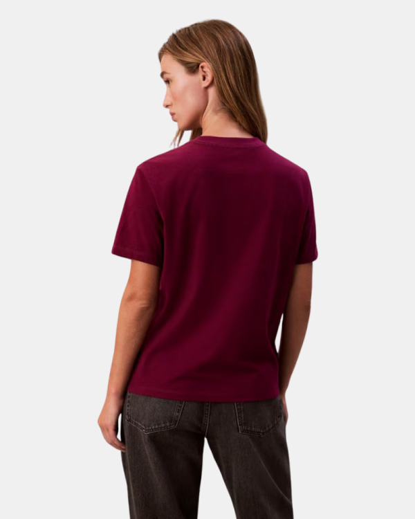 Camisetas Manga corta Mujer CALVIN KLEIN Rojo LV047E821G2E5