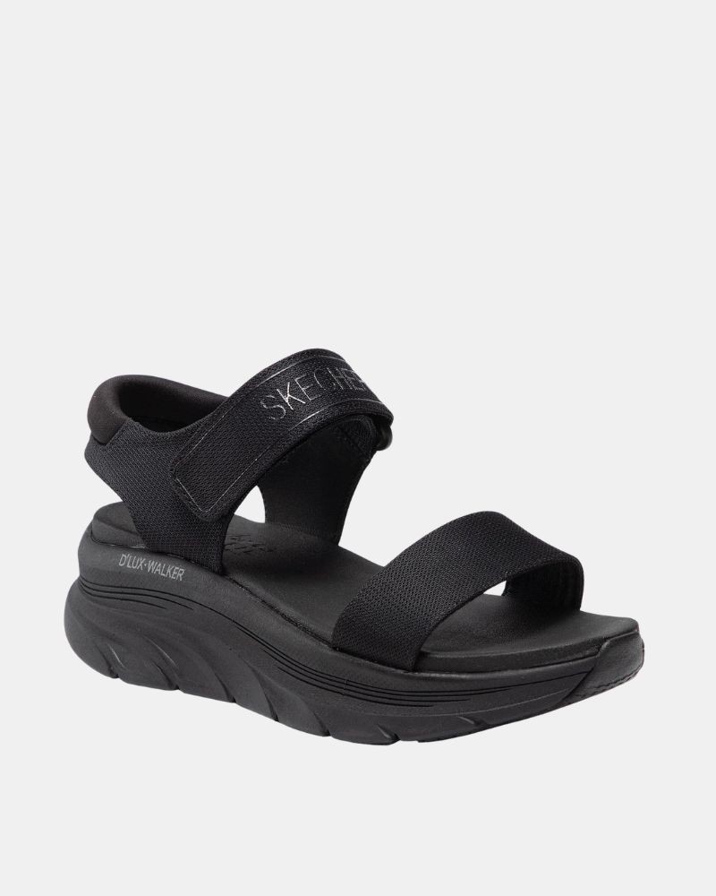 Sandálias Abertas Mulher SKECHERS Preto 119226 RELAXED FIT D'LUX WALKER