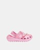Tamancos com luzes, chinelos infantis Conguitos rosa COSH 337 002