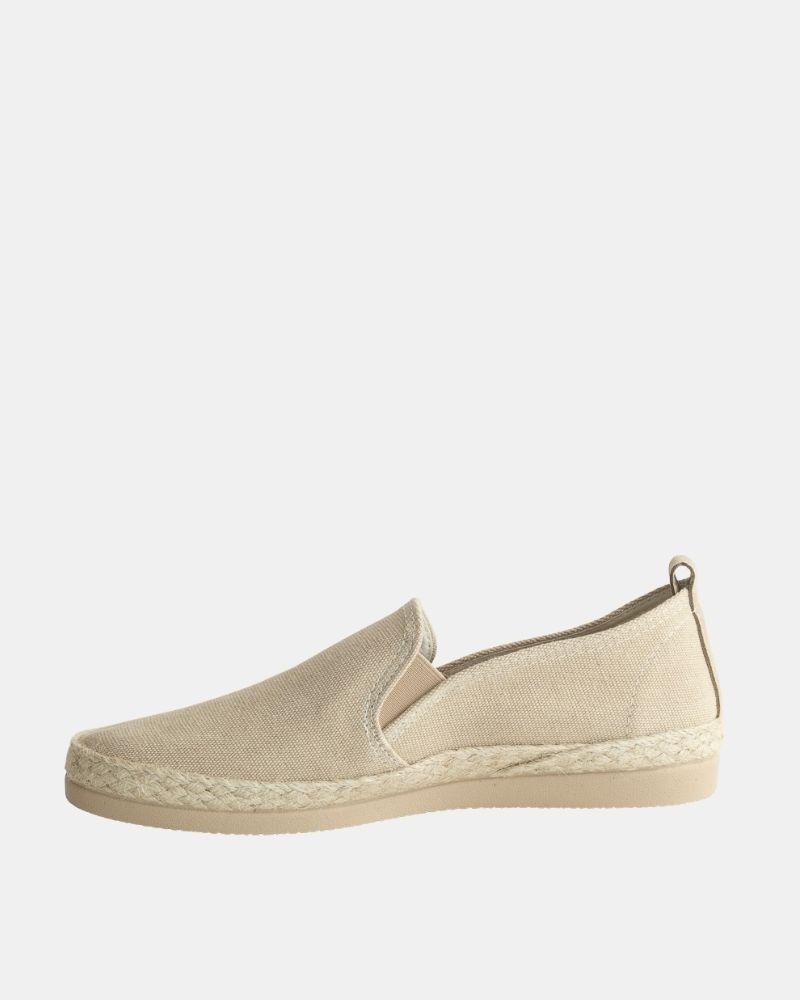 Zapatos Alpargatas Rafia Hombre RKS Beige BC11965