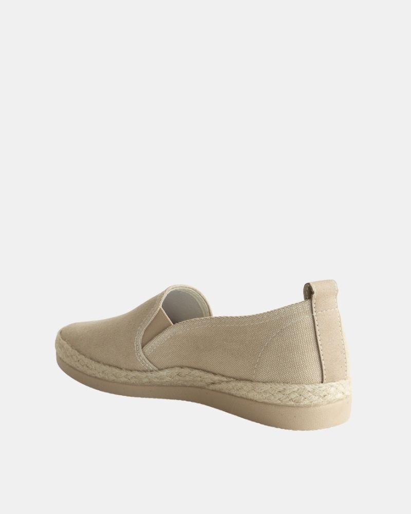 Zapatos Alpargatas Rafia Hombre RKS Beige BC11965