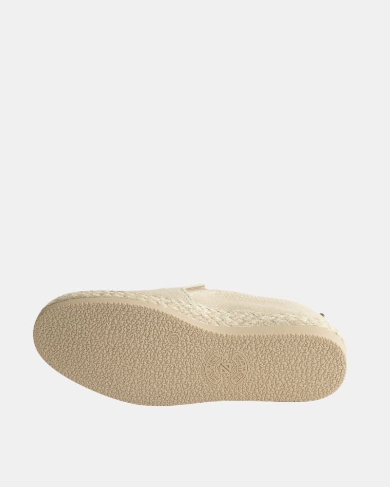 Zapatos Alpargatas Rafia Hombre RKS Beige BC11965