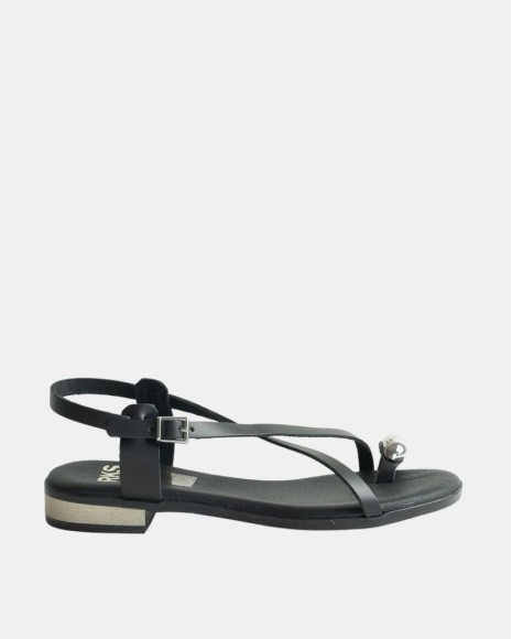 Sandalias Abiertas Mujer RKS Negro 5863