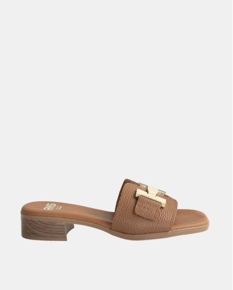 Sandalias Abiertas Mujer RKS Marrón 5890