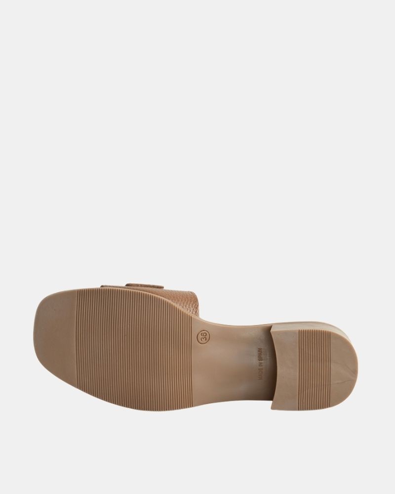 Sandalias Abiertas Mujer RKS Marrón 5890