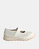 Zapatos Bailarinas Mujer RKS Blanco 322
