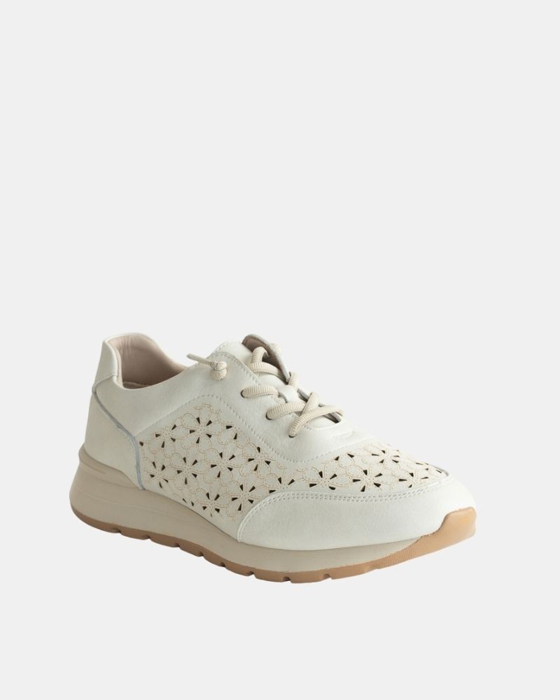 Zapatos Bailarinas Mujer RKS Blanco 321