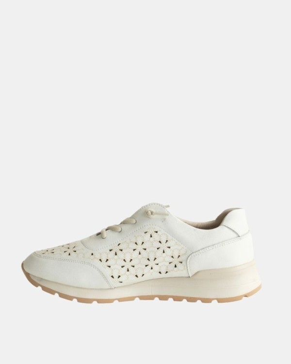 Zapatos Bailarinas Mujer RKS Blanco 321