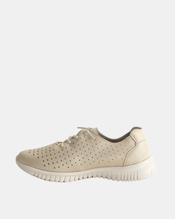 Zapatillas Bajas Mujer RKS Oro 502