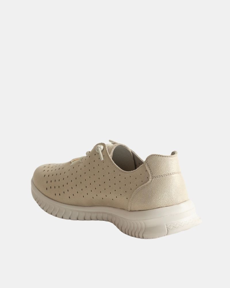 Zapatillas Bajas Mujer RKS Oro 502