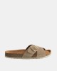 Sandalias Abiertas Mujer RKS Beige 10551