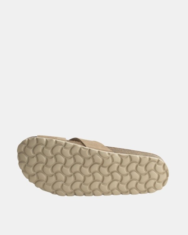 Sandalias Abiertas Mujer RKS Beige 10551