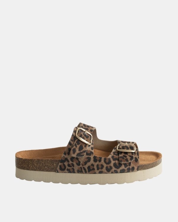 Sandalias Abiertas Mujer RKS Animal Print 11097