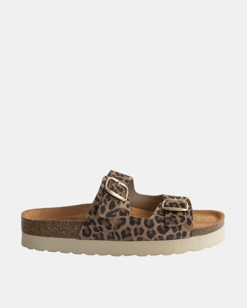 Sandalias Abiertas Mujer RKS Animal Print 11097