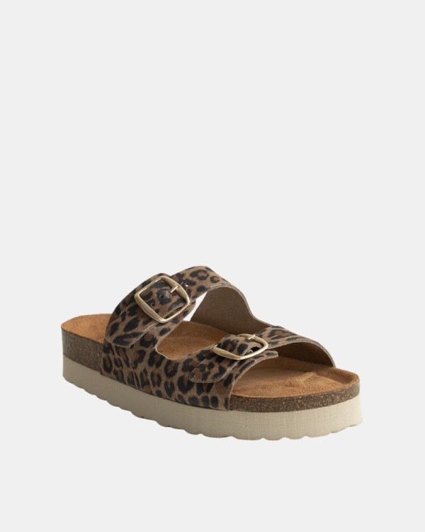 Sandalias Abiertas Mujer RKS Animal Print 11097