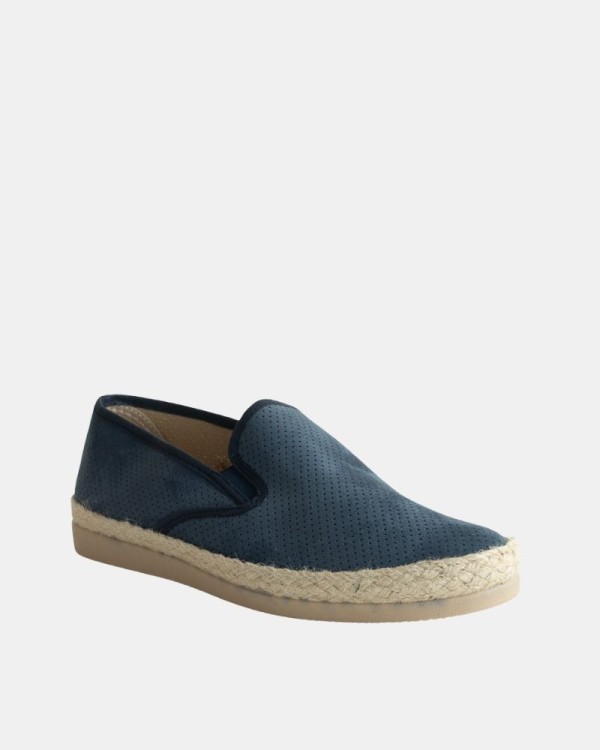 Zapatos Alpargatas Rafia Hombre RKS Azul BC7732