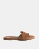 Sandalias Abiertas Mujer RKS Marrón 5805