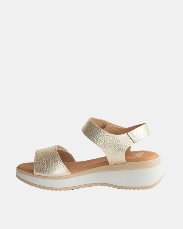 Sandalias Abiertas Mujer RKS Bronce 5942