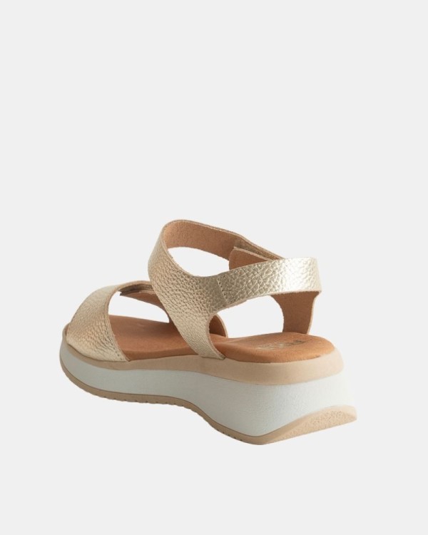 Sandalias Abiertas Mujer RKS Bronce 5942