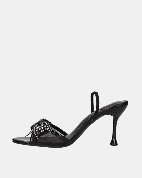 Sandalias Fiesta Abiertas Mujer LA STRADA Negro 2500980