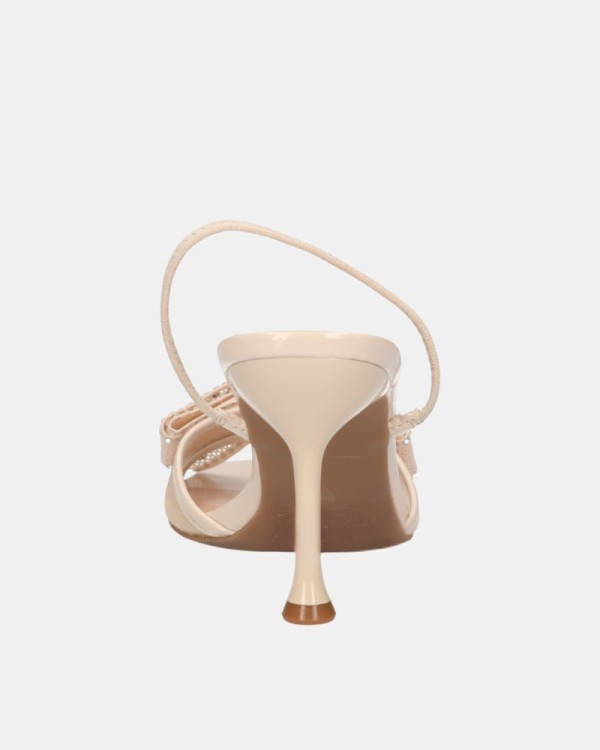 Sandalias Fiesta Abiertas Mujer LA STRADA Beige 2500980