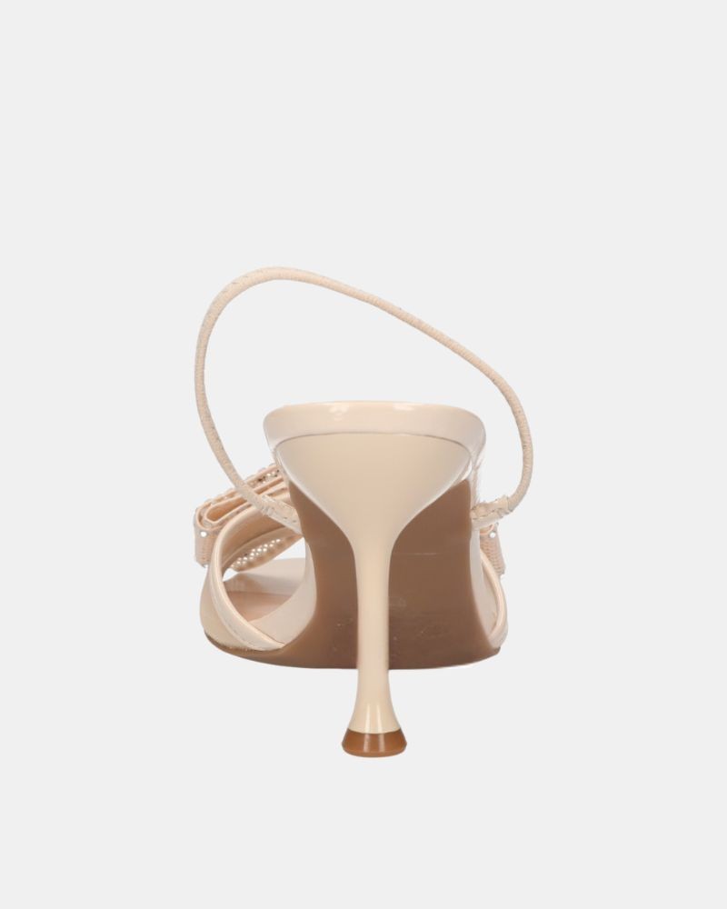 Sandalias Fiesta Abiertas Mujer LA STRADA Beige 2500980