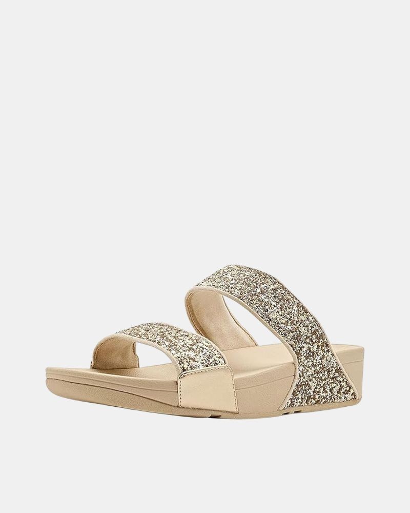Sandálias Chinelos Mulher FITFLOP Ouro JE5 D95