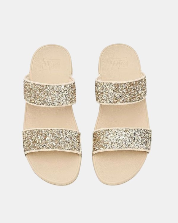 Sandálias Chinelos Mulher FITFLOP Ouro JE5 D95