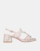 Sandalias Fiesta Abiertas Mujer CHIKA 10 Oro MELANIA 10