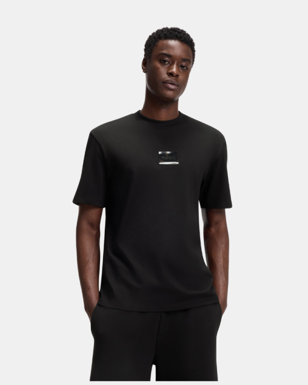 Camisetas Manga corta Hombre HUGO Negro 50557445 DUMEON