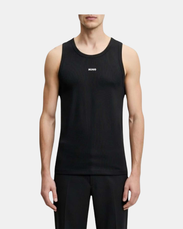 Camisetas Top Hombre HUGO Negro 50563744 DAPOTA